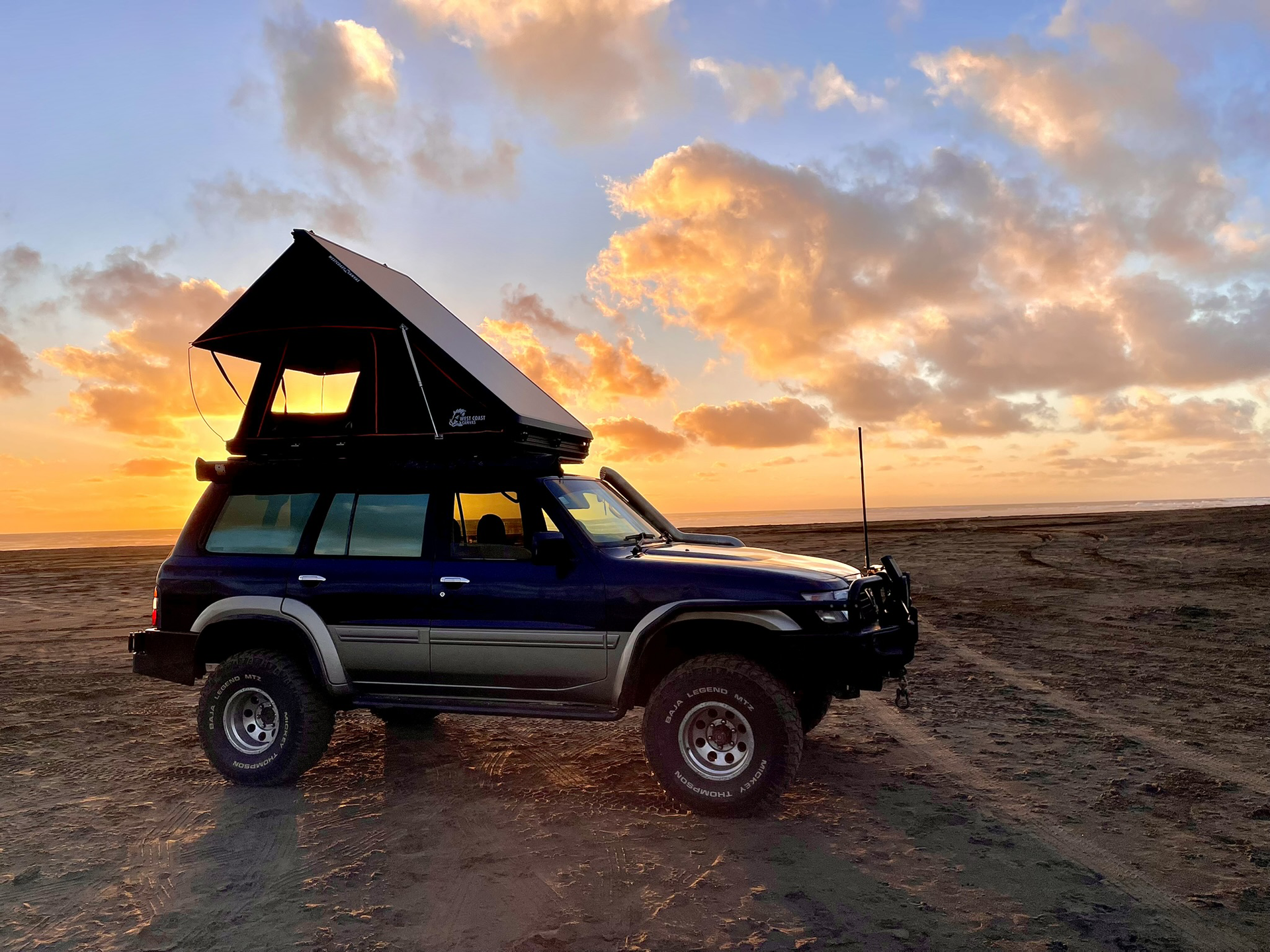 nissan patrol roof top tent HURRICANE v1 ROOFTOP TENT – West Coast Canvas
